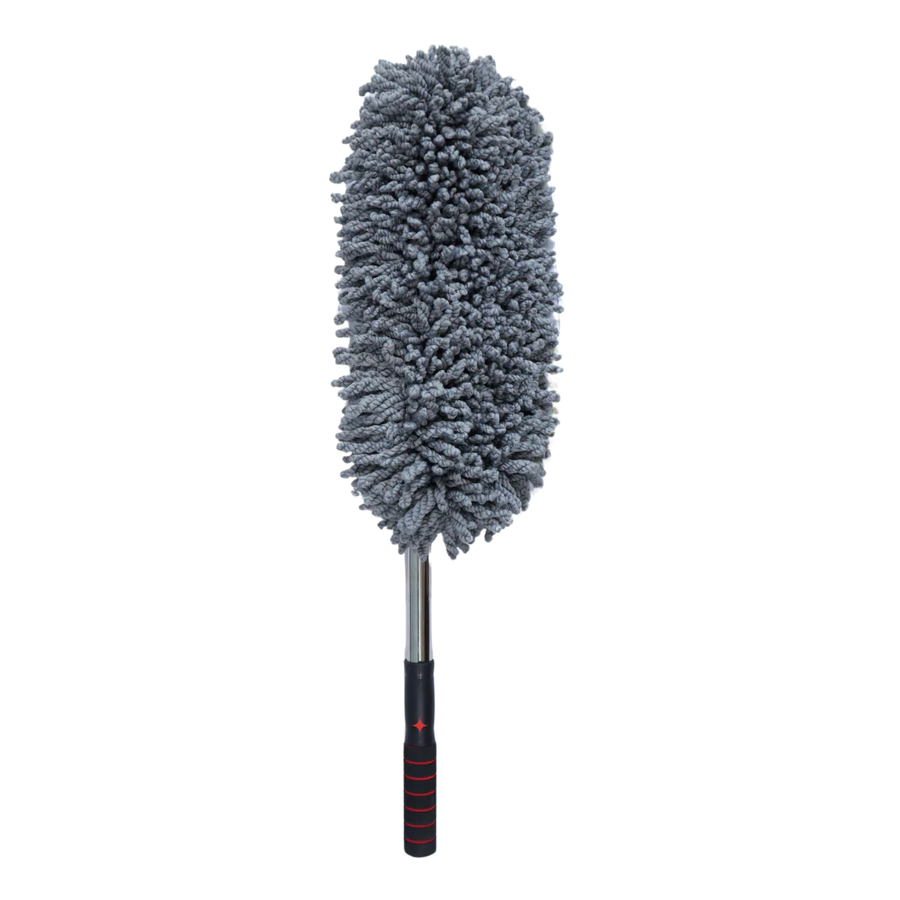 Perie Curatare Praf 40cm Maner Telescopic Cap Interschimbabil Microfibra - detaliu produs