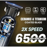 VGR V-930 Trimmer Profesional pentru Par Barbier Lama Ceramica 0.1-2.0mm - detaliu produs