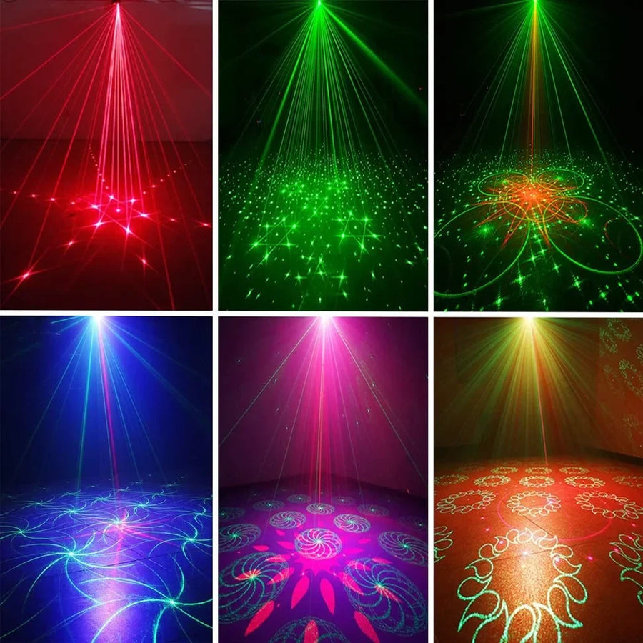 Proiector Party cu 4 Moduri, DJ Disco si Telecomanda pentru Home, Party si Evenimente