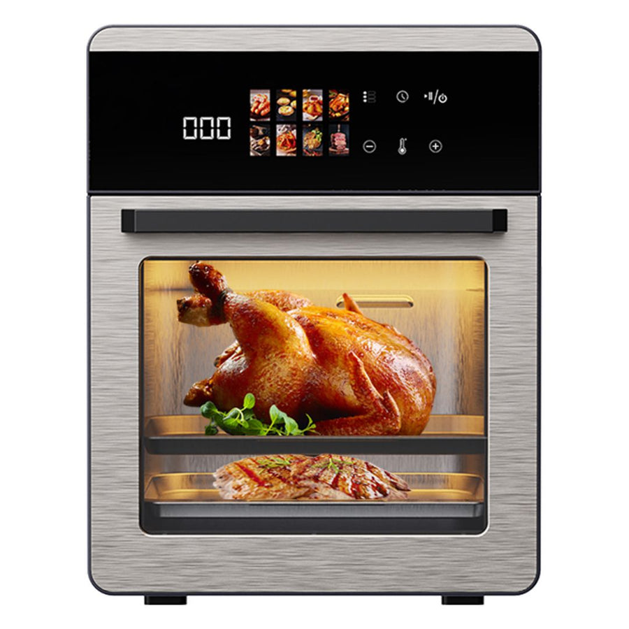 Air Fryer 20L Smart Digital – Cuptor Multifunctional cu Aer Cald, 1800W, Capacitate Mare, Ecran LED, 8 Programe