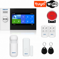 Sistem inteligent de alarmă la domiciliu WiFi/GSM, compatibil Tuya, eMastiff