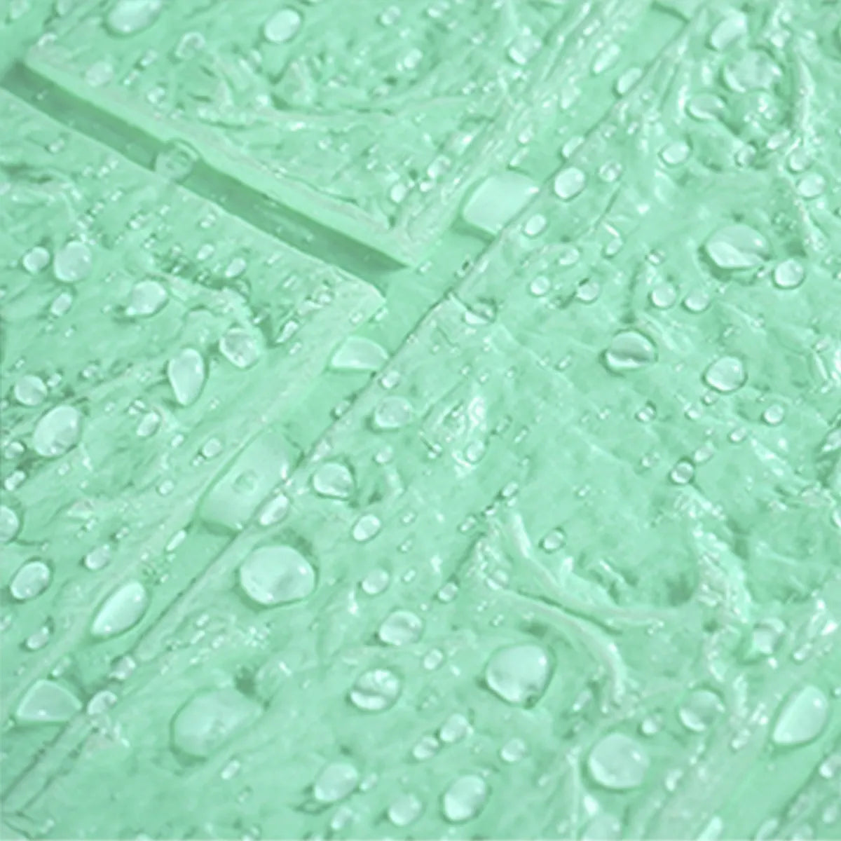 Tapet 3D caramida Verde auto-adeziv pentru interior, 70 x 77 cm