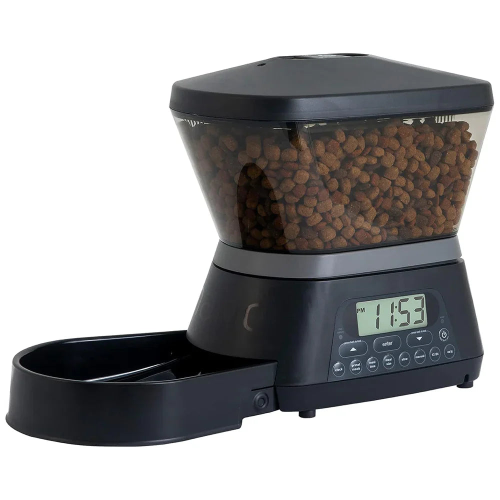 Dozator automat hrana pentru caini si pisici Gamma2 Nano programabil, 5,5L