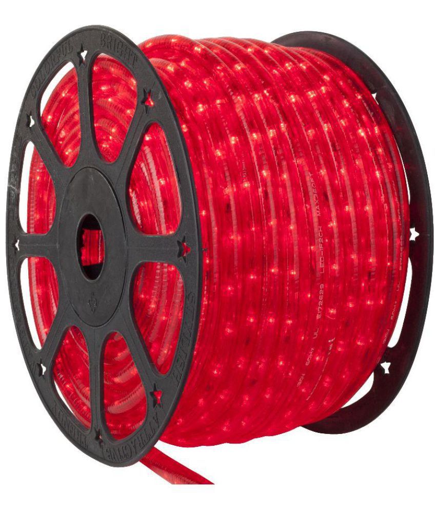 Instalatie tip furtun luminos LED 100m, cu joc de lumini, diverse culori, 2 alimentatoare