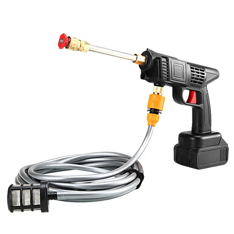 RESIGILAT - Aparat de spalat electric cu presiune puternica, 1/2 acumulator 48V, 8L/min, 20 Bari