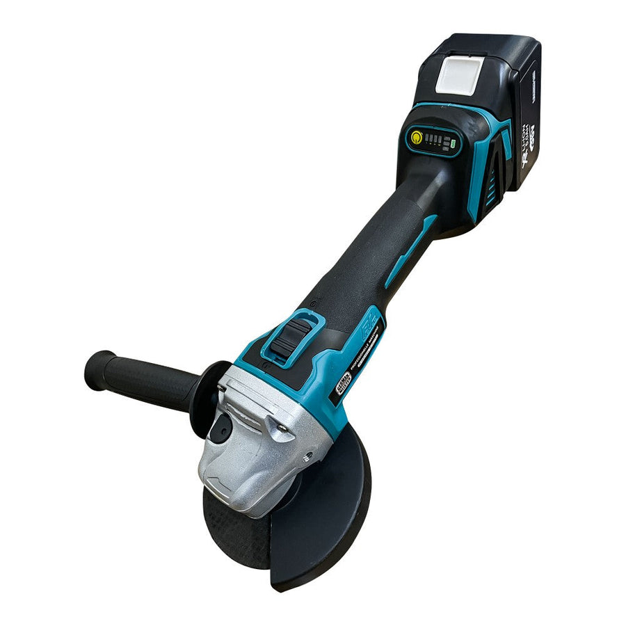 RESIGILAT - Polizor unghiular, Flex Profesional fara fir, cu 2 acumulatori 48V,  trusa
