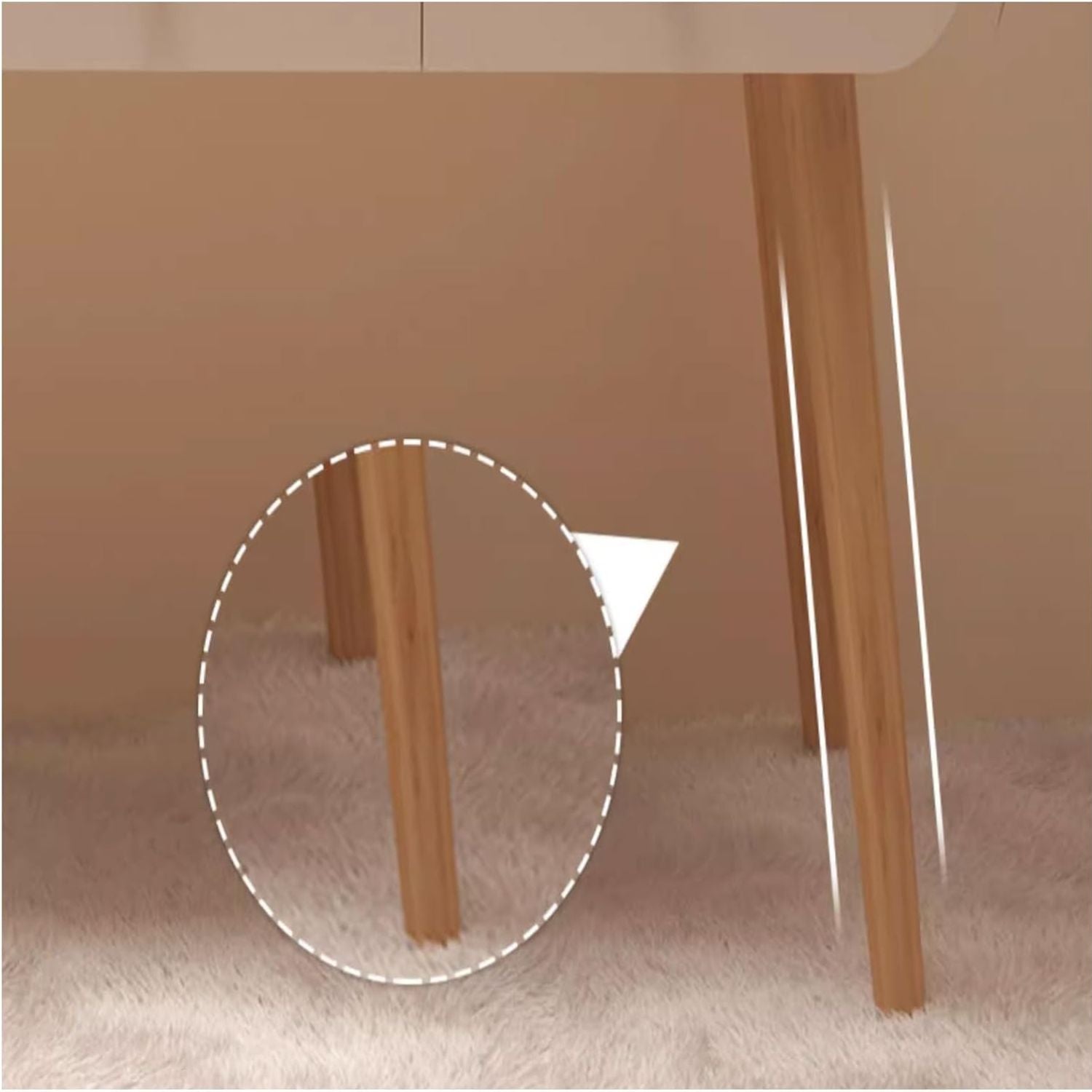 RESIGILAT - Masa de toaleta cu oglinda 100x120x40 cm design modern alba cu sertare si rafturi
