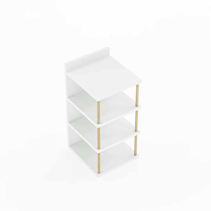Organizator de pantofi cu 4 polițe din PAL melaminat, 60 x 29 x 30 cm