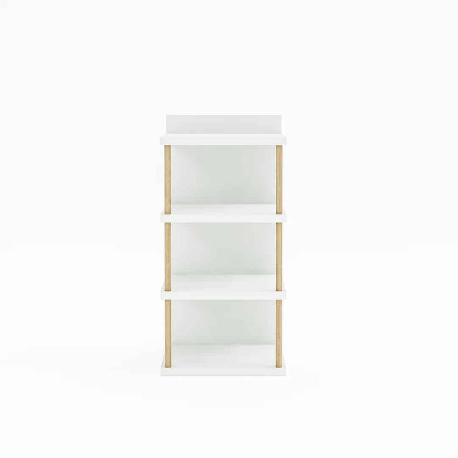 Organizator de pantofi cu 4 polițe din PAL melaminat, 60 x 29 x 30 cm