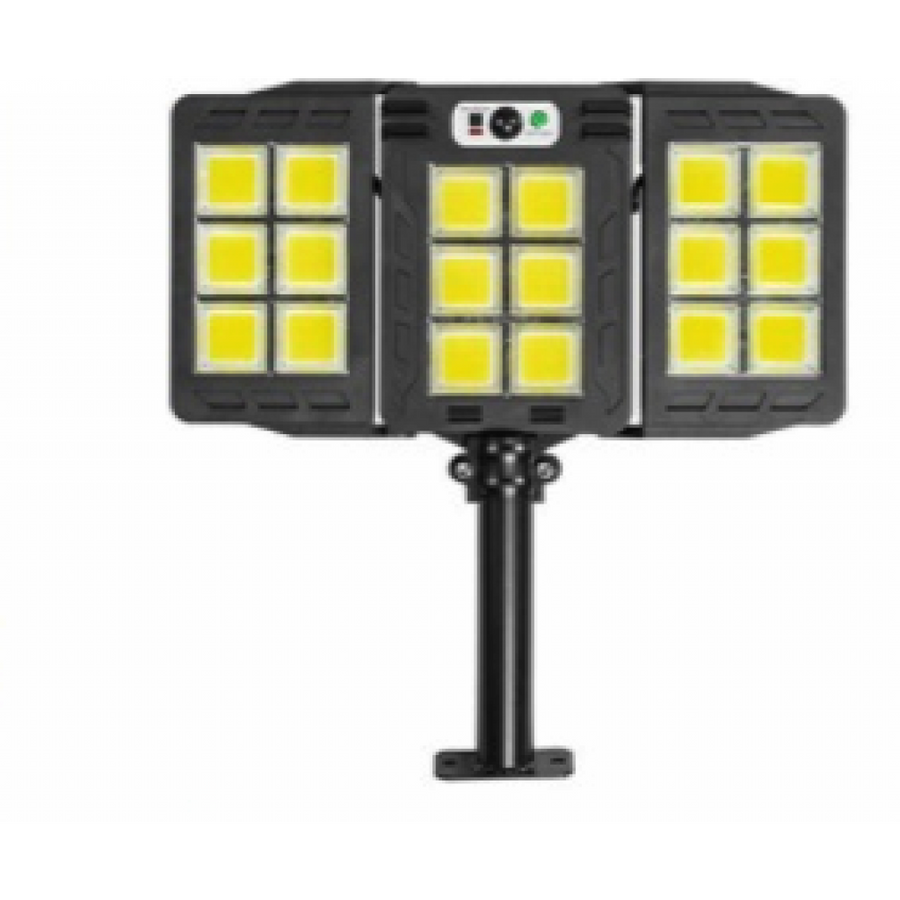 Lampa Solara Stradala Tripla 200W COB – Autonoma, IP65, Senzor Miscare