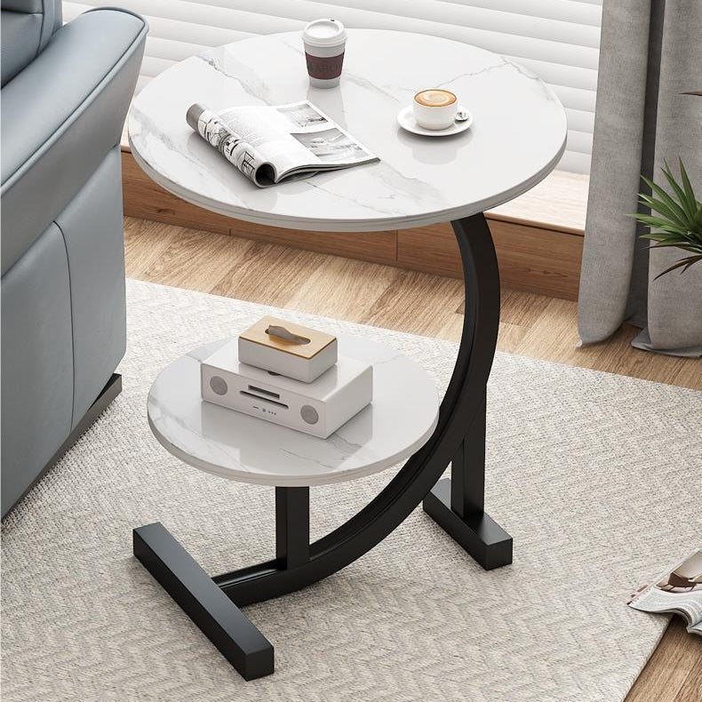 RESIGILAT - Masuta de cafea pentru living, design nordic, elegant, 62x40cm