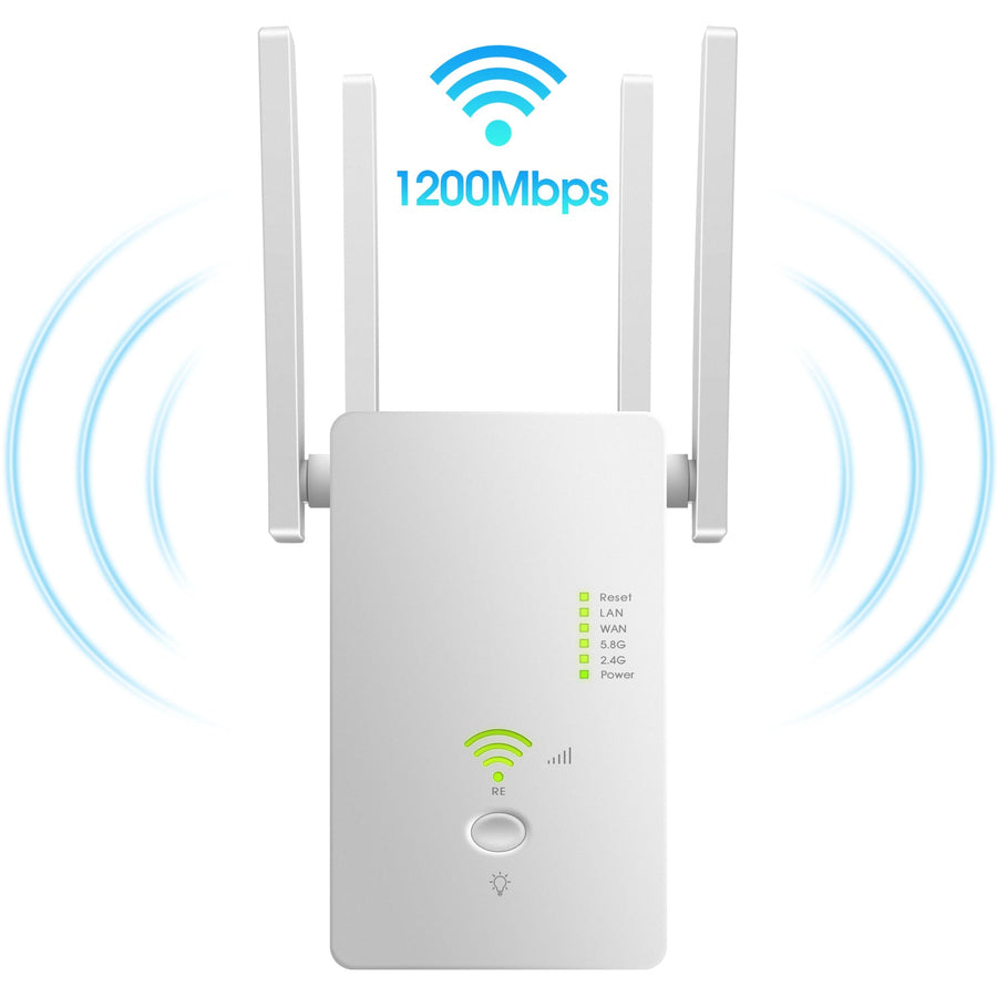 Amplificator retea, Router, WiFi Repeater, Booster, Extender, Dual Band, Gigabit, 1200MB