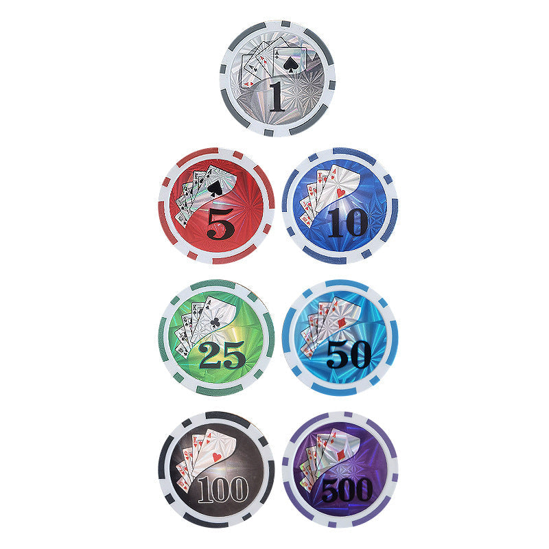 RESIGILAT - Set Poker 500 jetoane cu valoare, servieta de aluminiu