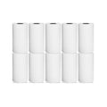 Set 10 role hartie termica pentru imprimanta termica sau casa de marcat, 57x25mm