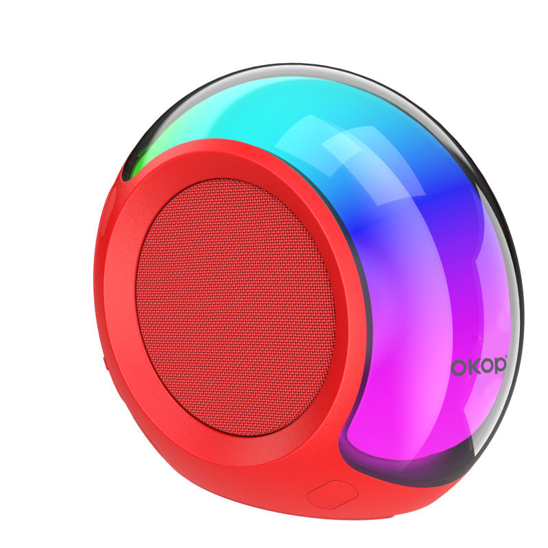 Boxa Bluetooth Portabila cu LED RGB OKOP KP-583 – 10W, TWS, USB, FM, Type-C