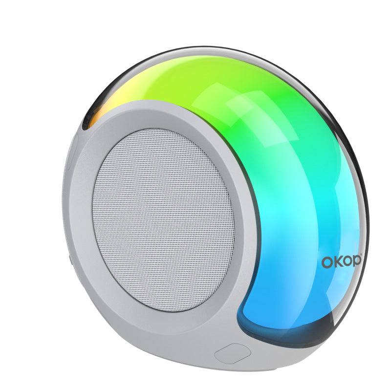 Boxa Bluetooth Portabila cu LED RGB OKOP KP-583 – 10W, TWS, USB, FM, Type-C