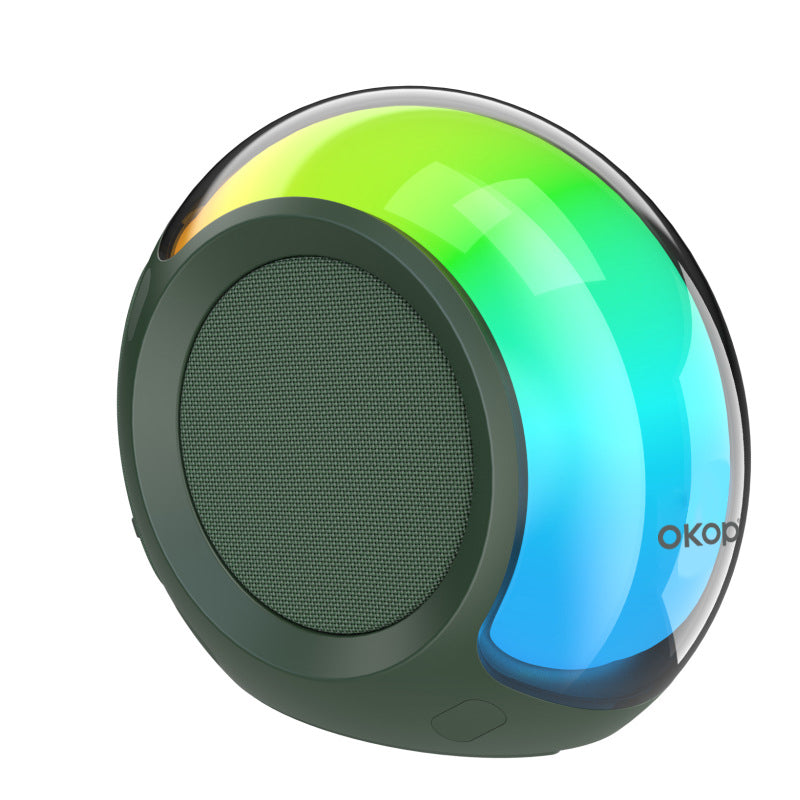Boxa Bluetooth Portabila cu LED RGB OKOP KP-583 – 10W, TWS, USB, FM, Type-C