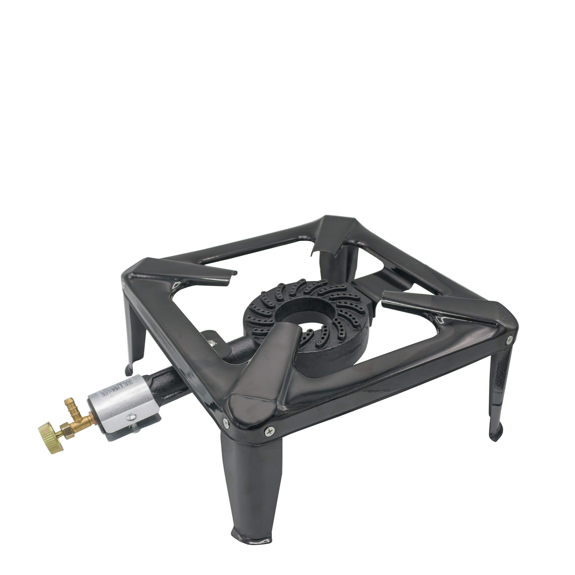 Pirostrie patrata cu Arzator din Fonta, 40 x 40 cm, Gaz GPL, 6.5 Kw