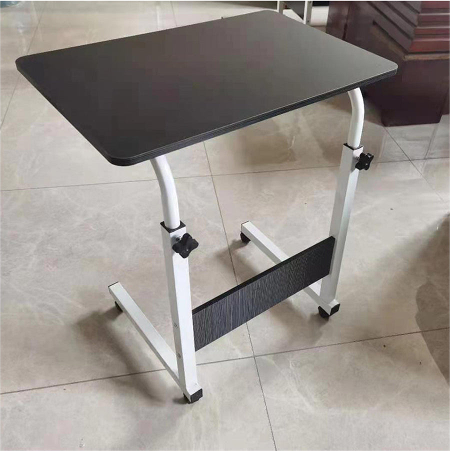 Masuta laptop reglabila, mini birou cu roti, 80 cm x 40 cm