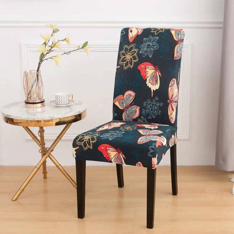 Set 6 huse universale, elastice, pentru scaun