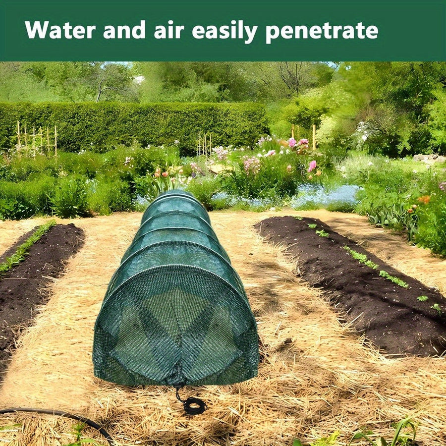 Tunel protectie plante 300x45 cm – plasa umbrire cu arcuri otel galvanizat