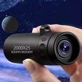 Telescop monocular de buzunar,2000x25, HD, impermeabil, anti-ceata, negru