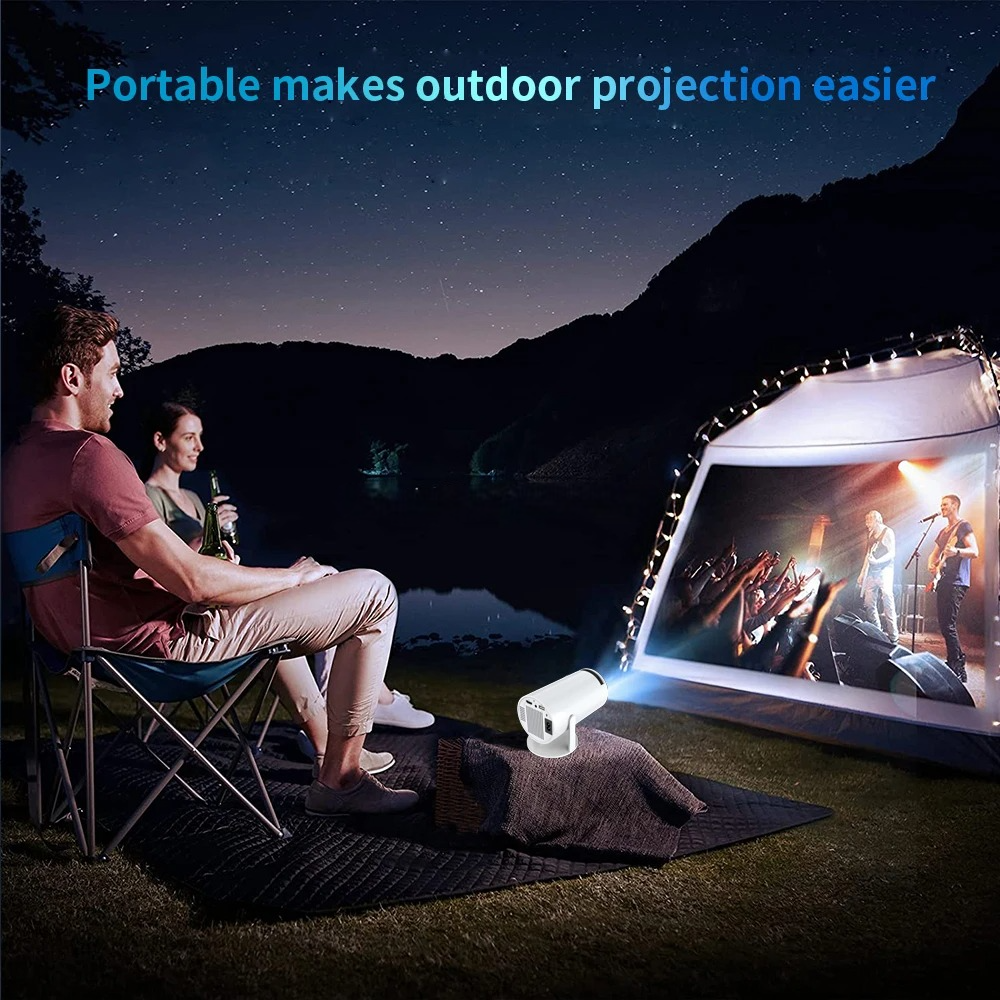 Mini videoproiector smart Magcubic HY300 Pro+ 4K, Android 11, WiFi 6, BT 5.4, Gamepad inclus