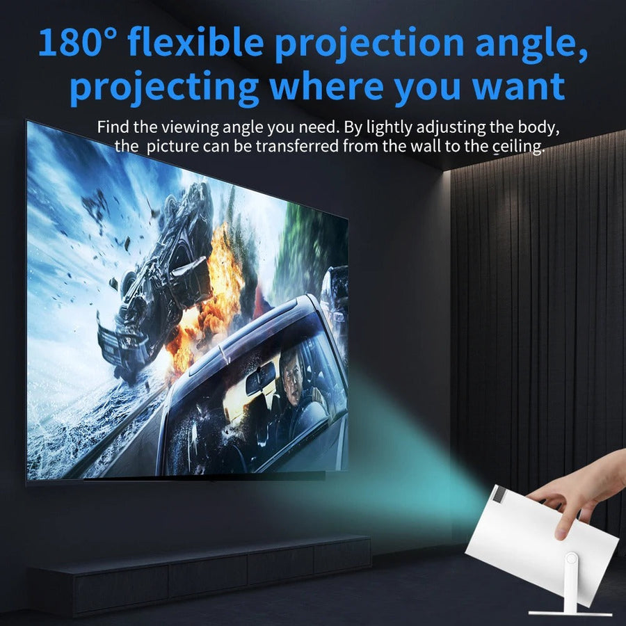 Videoproiector smart Magcubic HY300 Pro+ 4K, Android 11, WiFi 6, BT 5.4, Gamepad inclus