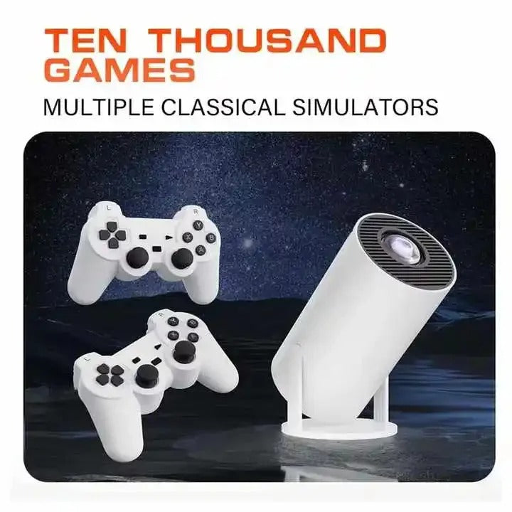 Mini videoproiector smart Magcubic HY300 Pro+ 4K, Android 11, WiFi 6, BT 5.4, Gamepad inclus