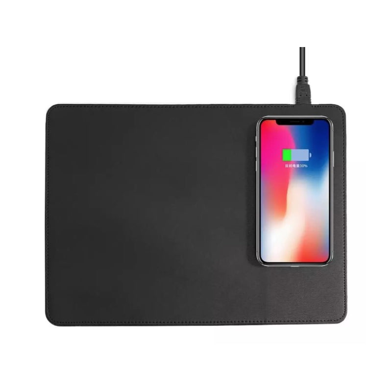 Mouse pad cu incarcare wireless 10W Andowl Q-T138, 28 x 22 cm, negru