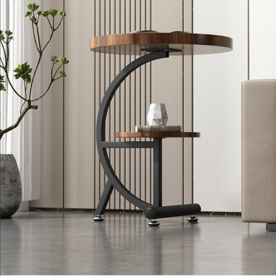 RESIGILAT - Masuta de cafea pentru living, design nordic, elegant, 62x40cm