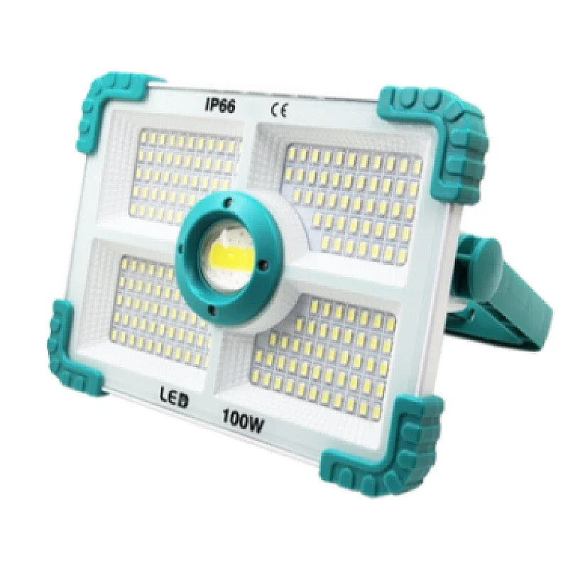Proiector LED cu panou Solar  100W, 200W sau 300W