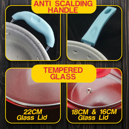 RESIGILAT - Set oale si ustensile bucatarie, 12 piese
