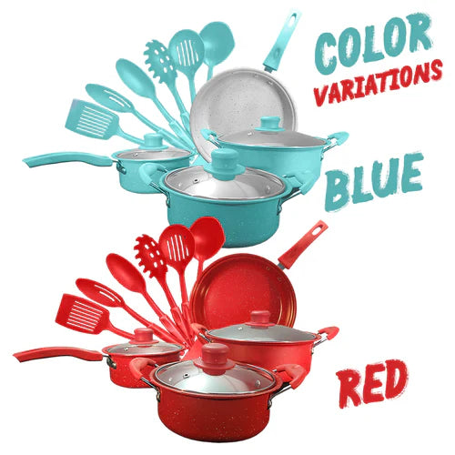 RESIGILAT - Set oale si ustensile bucatarie, 12 piese