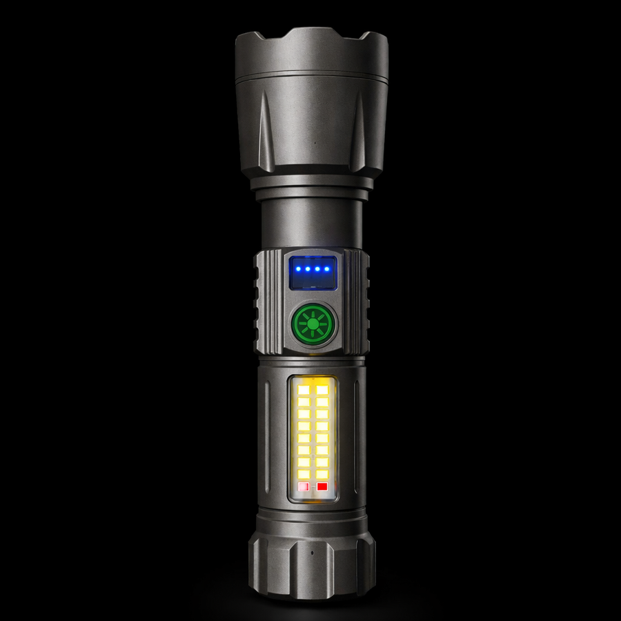 Lanterna profesionala Cree Led din aluminiu cu spot reglabil