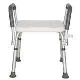 Scaun de Dus Multifunctional Polietilena Sezut Antiderapant Manere Detasabile Inaltime Ajustabila 37.5-49.5cm - detaliu produs