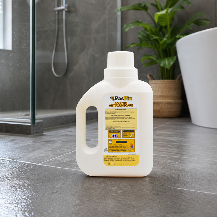 PasFix Solutie Antialunecare 1L Gresie Piatra Marmura Protectie Sigura - in context de utilizare