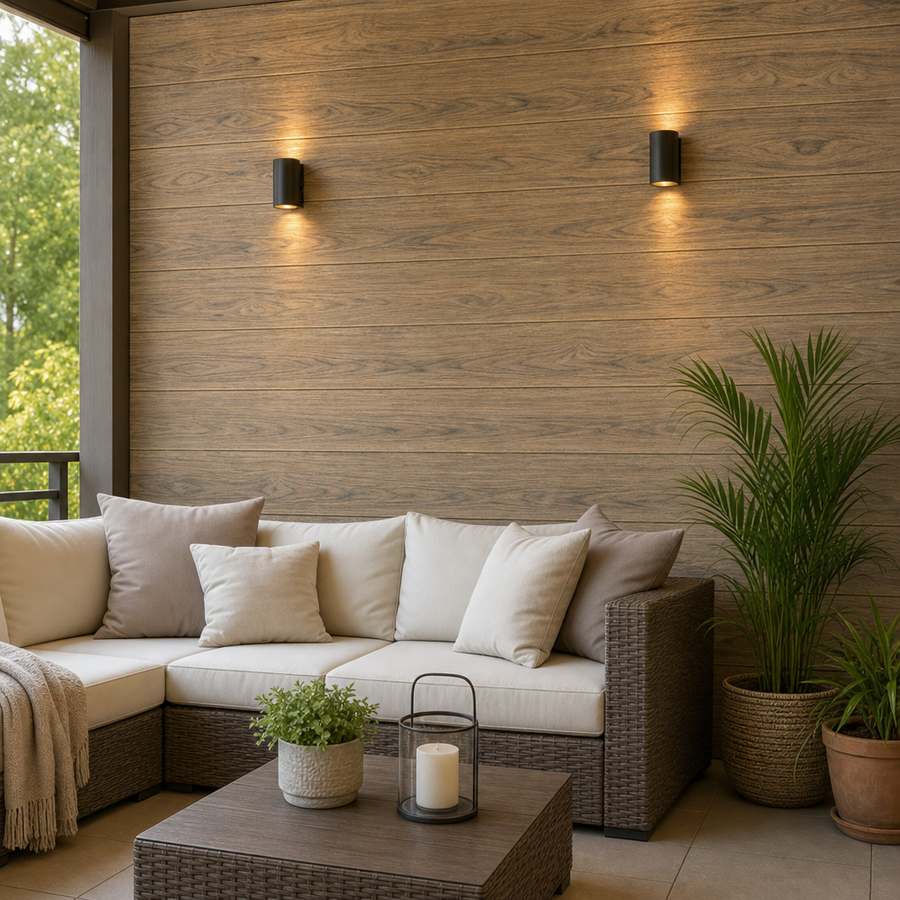 Tapet Autocolant 3D Folie Lemn 70x70cm Maro Special Acoperire 0.5MP - in context de utilizare