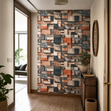 Tapet Autoadeziv 3D Mozaic Multicolor 70x77 cm Design Modern Usor de Montat - in context de utilizare