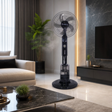 Ventilator cu Pulverizare Apa 16 inch 75W 3 Viteze Oscilatie Rezervor 2.8L - in context de utilizare