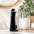 Irigator Oral Portabil Reîncărcabil USB – 1400 impulsuri/min, 4 moduri, 8 intensități, rezervor 200 ml, 6 duze