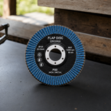 Set Discuri Abrazive pentru Polizor 125mm Granulatie Mixta 10 Bucati - in context de utilizare