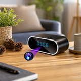 Camera Mini WIFI in Ceas de Birou Full HD Night Vision Inregistrare Audio-Video Activare Miscare - in context de utilizare