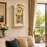 Ceas de Perete Premium cu Pendul și Funcție Muzicală – 50 × 27 cm - in context de utilizare