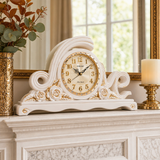 Ceas de Masă Decorativ Premium Quartz, Design Clasic – 38,5 × 23 × 7 cm - in context de utilizare