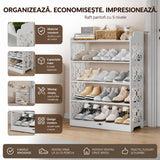 Raft Pantofi 5 Nivele Organizare Incaltaminte Depozitare Casa - imagine principala