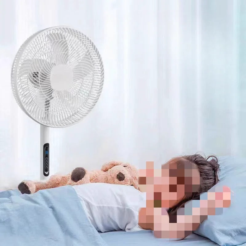 Ventilator digital cu telecomanda si timmer 1120 mm, oscilatie 90°, afisaj LED, 16 inch
