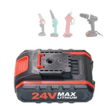 Acumulator Universal 24V pentru Minidrujba Motocoasa Fierastrau Sabie - detaliu produs