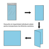 Tapet 3D Autoadeziv Set 10 Bucati Design Modern Rezistent Umezeala 70x77cm - detaliu produs