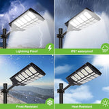 Lampa Solara Stradala Innova Viper 1800W Telecomanda IP67 Senzor Miscare Lumina - detaliu produs